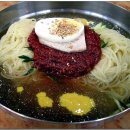 장수밀면 이미지