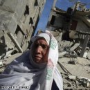 Palestinians say Gaza death toll now 1,010 이미지