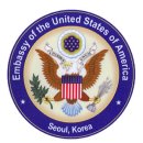 한국에 있는 미국인들이 받은 메시지 이미지