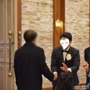 [부케] W5. 웨딩데이플라워 피치리샨 D-27 신랑 부토니아