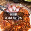 해원아구 | [구리 동구릉 맛집] 해원해물아구찜 내돈내산 솔직후기