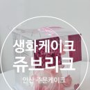 돔케이크 | 안산 생화 케이크 '쥬브리크' 내돈내산! 부모님 환갑 생일 기념일 미니돔 케이크 예약 주차 솔직 후기