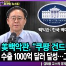 美 백악관,“쿠팡 건드린 대가 치를 것”/수출 1000억 달러 달성…그런데 왜 달러 가뭄?-김대종 교수의 경제포커스/펜앤마이크TV﻿ 이미지