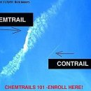 공포의 살인구름 켐트레일(chemtrail) 이미지