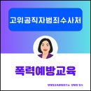 범죄예방 | [고위공직자범죄수사처] 성매매·가정폭력예방교육 강의 후기, 양해정교육문화연구소 양해정 강사