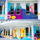 ISKL-artistic projects & murals created on campus over the summer break! 이미지