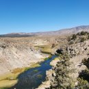 Wild willy hot spring and Hot creek geologic site 이미지