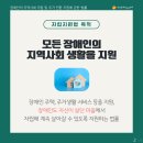 260만 장애인 필수 법안(장애인의 지역사회 자립 및 주거 전환 지원에 관한 법률, 약칭 자립지원법) 쉽게 알아보기 이미지