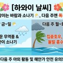 [하와이 이번주말 날씨(10/23~)] 살랑이는 바람과 소나기, 다음 주엔 폭우 주의! 🌴🌧️ 이미지