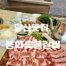 [경남/양산] 봉화숯불갈비. 양산 갈비 맛집. 봉화 가브리 생갈비와 젓갈 볶음밥 후기