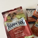 유니독 | 강아지 저알러지 사료 자연을 담은 해피독 토스카나 미니 | 강아지 실제 시식 후기