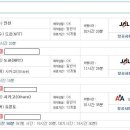 인터파크에서 일본항공(JAL) 구매하신분~ 질문이요!! 이미지