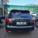 ㈜엠씨모터스팩토리 | 성남시 사고대차 성지! 포르쉐 카이엔 ▶ BMW 620dGT 주차문콕피해사고
