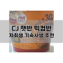 햇반 빅컵밥 후기 자취생 기숙사생 대학생 40%할인해서 먹자