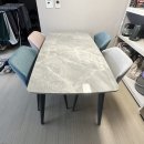 모두의식탁 | 양면 세라믹 식탁 4인용 유광 그레이 &amp; 무광 화이트 두 가지 감성 모두 가능한 식탁 설치 후기