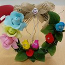 비누꽃리스만들기 이미지