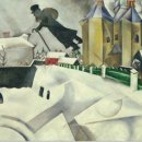 샤갈의 마을 이미지