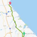 주문진중학교 버스정류장 이미지