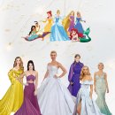[엘르] 디즈니 공주님 실사판 드레스 룩 6가지 이미지