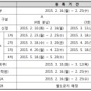 2015학년도 1학기 등록금 납부 안내 이미지