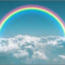 무지개가 피어나는 이미지