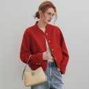 4138 | [시야쥬]시야쥬 트위드자켓 SIOT4138 트위드 바시티 자켓_Red 구매후기 w컨셉 (착용샷)