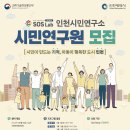 [2020 인천시민연구소, 아동문제를 함께 해결해갈 연구원 모집_인천SOS랩] 이미지