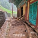 산청 산사태로 율곡사 파손…세계유산 '반구천 암각화' 수몰 이미지