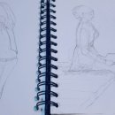 펜화 스케치 이미지