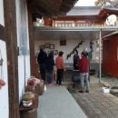 꽃과 한옥 이미지