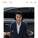 방통위로 첫 출근하는 이진숙 방통위원장 이미지