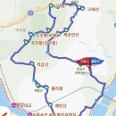 한반도종주 운길산-갑산-예봉산 이미지