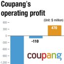 Coupang poses increasing threat to Shinsegae, Lotte 쿠팡의 이익 급증 신세계, 롯데 위협 이미지