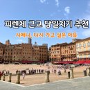 만지아 | 시에나 여행 후기 | 피렌체 근교 당일치기 캄포광장, 신혼여행에서 가장 오래 남은 하루