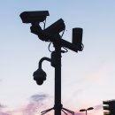 방범용CCTV 설치 전봇대 이미지