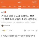 카리나 열애가 쏘아올린 작은 공 이미지