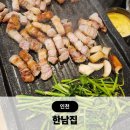 남동1로 | 인천 논현동 남동공단 맛집 한남집 미나리 삼겹살 후기