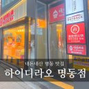파라글로 | 명동 맛집 하이디라오 꿀팁 2인 방문후기 (feat. 건희소스, 캐치테이블 예약, 주차, 토핑 추천)