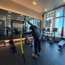 푸르지오1차 104동 앞 횡단보도 | 신도림역 헬스장 추천 어발필드 김준강사 PT 10회차 수업 후기