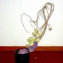 동양 꽃꽂이 이미지