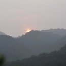 산속에아침