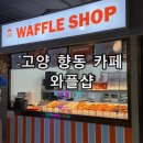 와플샵 | 고양 향동카페 DMC플렉스데시앙 메리그라운드 맛집 와플샵 크로플 후기