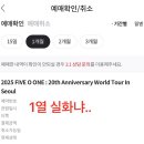 o-20 | SS501 20주년 콘서트 “FIVE O ONE”티켓팅 후기