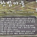 눈 덮힌 대구 군위 &#39;한밤마을의 성안숲(솔숲)&#39; 이미지