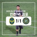 박동진 | [K리그] 인천유나이티드 vs 김포FC 직관 후기(250629/김포) (김포솔터원정석/박동진 손가락 욕)