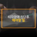 실로암안경점 | 🧭 시각장애 진단 후 가장 먼저 해야 할 일