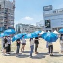 코로나19 팬데믹＜1422＞검사소 앞 ‘우산 행렬’ 이미지