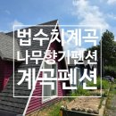 나무향기 펜션 | 강원도 휴가 숙소 추천 법수치계곡 나무향기 펜션
