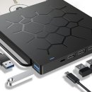 멀티PC | 외장 ODD ED02, CD롬에 멀티허브까지? PC 포트 확장 꿀템 솔직 후기!