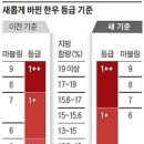 새롭게 바뀐 한우 등급 기준 이미지